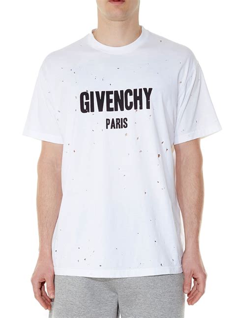 givenchy holes shirt|Givenchy polo shirts.